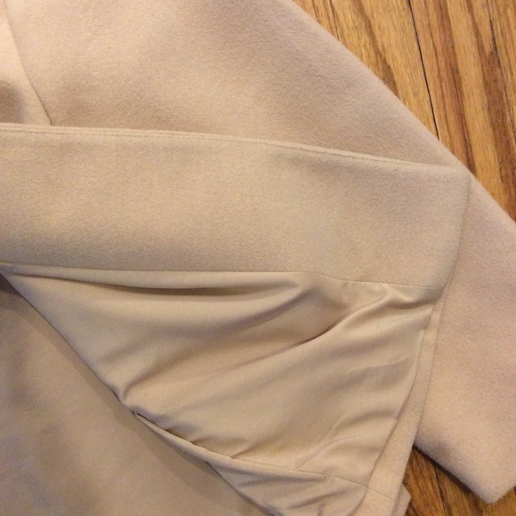 Chico’s Tan Cropped Jacket 3/4 Sleeve size 2 12 14 - Picture 5 of 5